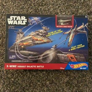NEW Star Wars Hot Wheels X-Wing Assault Galactic Battle
